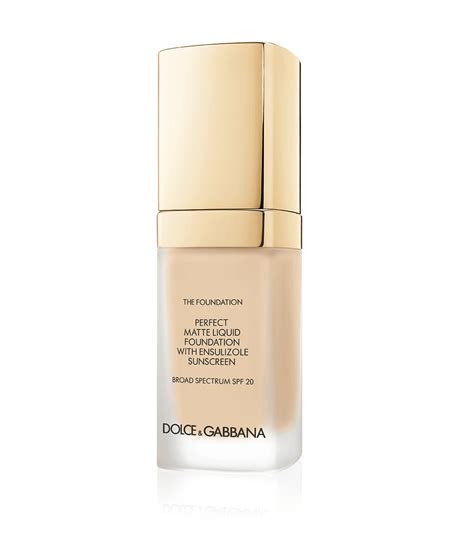 Dolce And Gabbana The Foundation Perfect Matte Liquid 